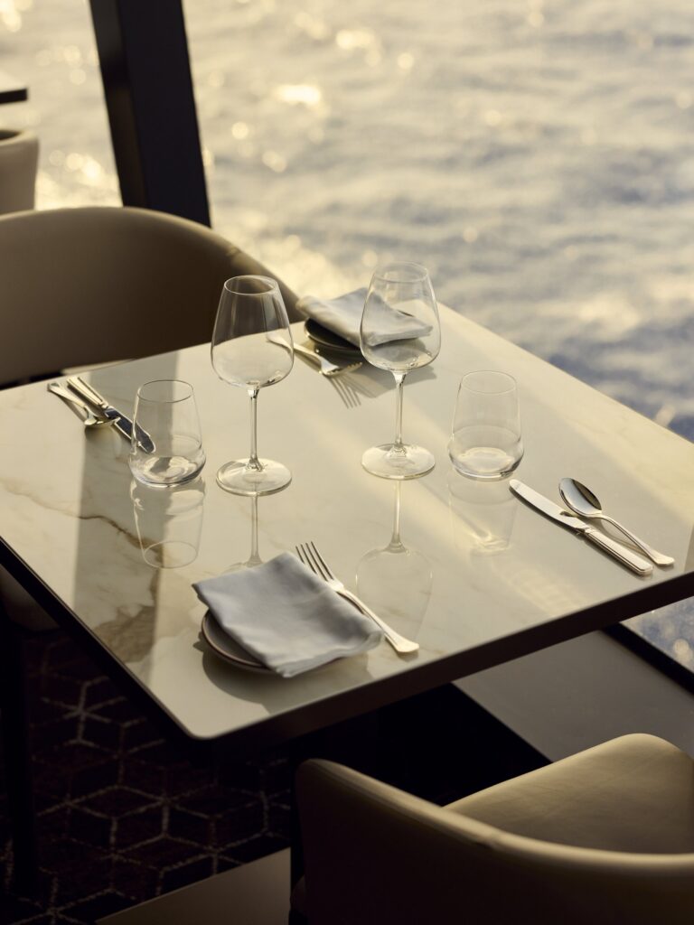 Emporium Marketplace dining aboard Explora Journeys