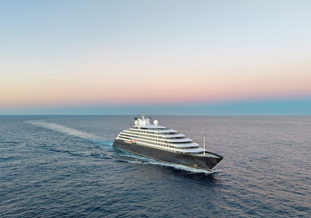 Scenic Eclipse II discovery yacht at sea