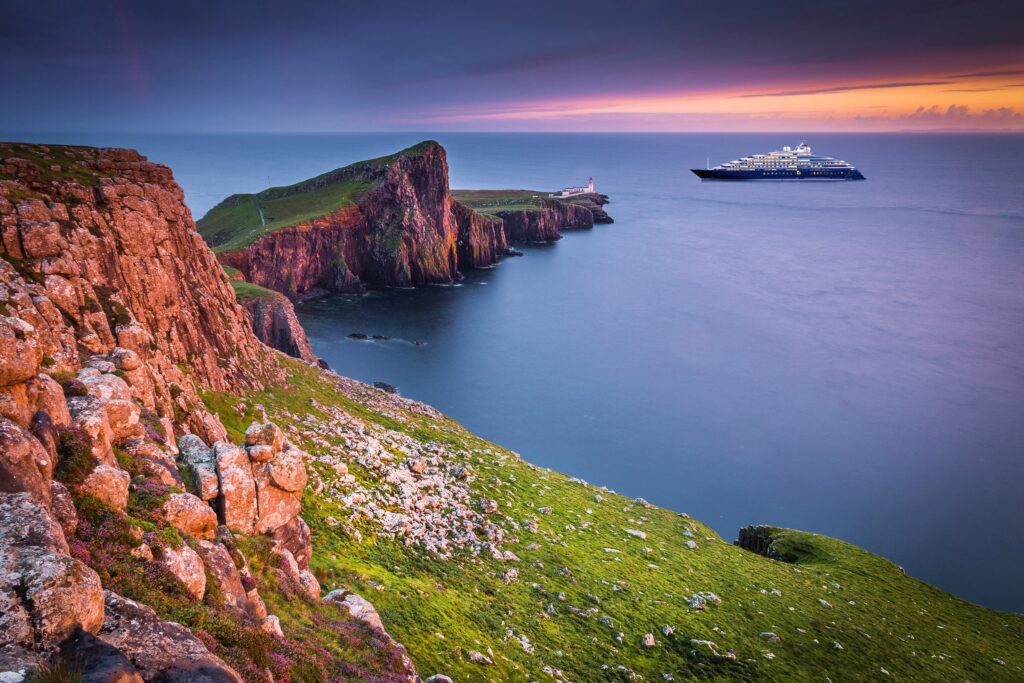Scenic Eclipse off Neist Point, Isle of Skye, Scotland